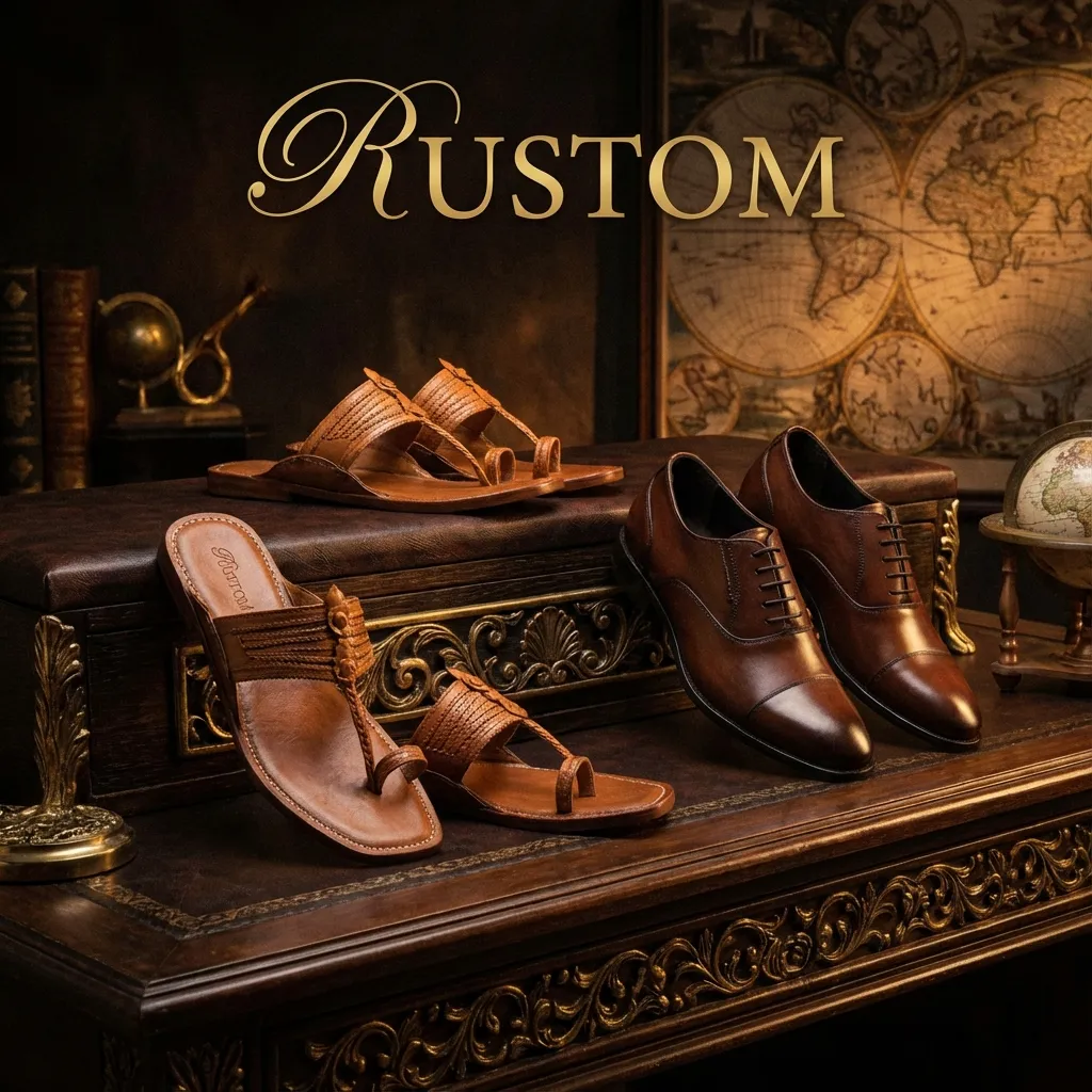 Pakistan Rustam Rustam Footwear | Best Handmade Chappals & Leather Shoes in Pakistan