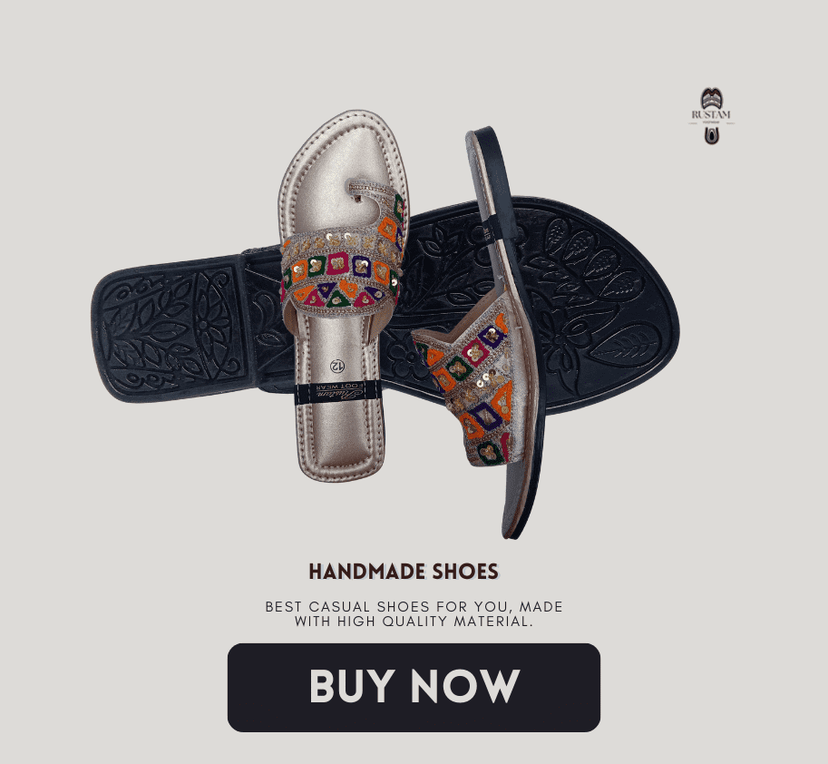 Multicolor Pink Handmade Chappal with Loops for Women