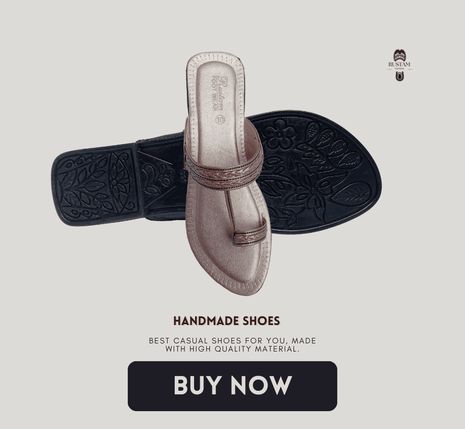 Pink handmade chappal for women with artificial leather loops Pink Handmade Chappal in Multan